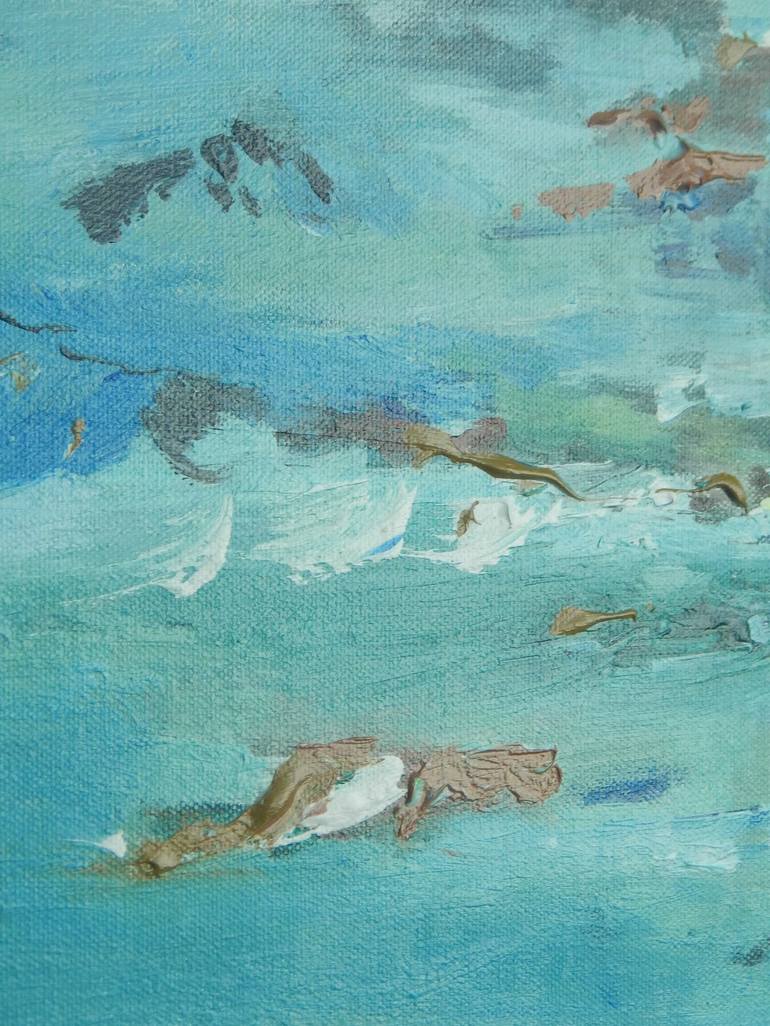 Original Seascape Painting by lorenz brochert