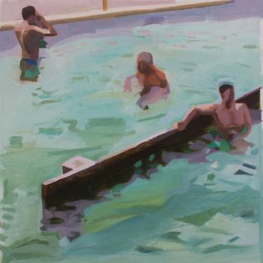 Print of Figurative Beach Paintings by Marko Hrubyj-Piper