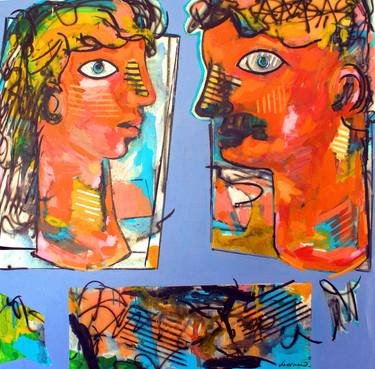 Original Expressionism World Culture Paintings by Richard VILDEMAN