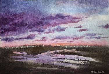 Original Realism Landscape Painting by Margaryta Verkhovets