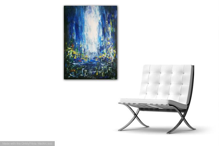 Original Fine Art Abstract Painting by Margaryta Verkhovets