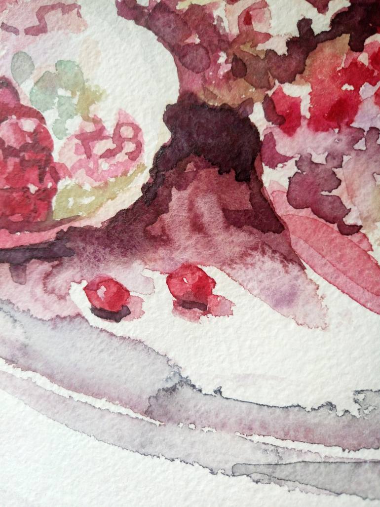 Original Abstract Still Life Painting by Margaryta Verkhovets