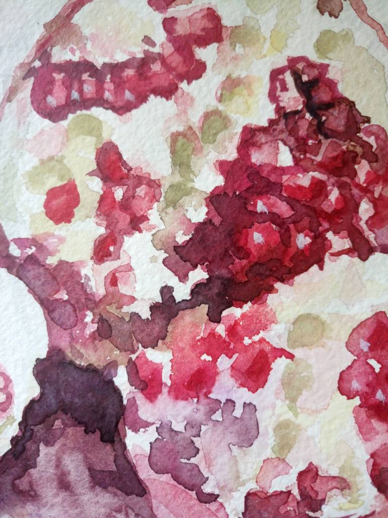 Original Abstract Still Life Painting by Margaryta Verkhovets