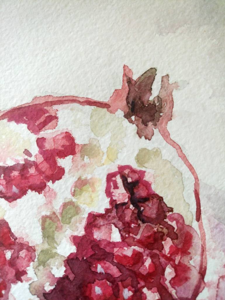 Original Abstract Still Life Painting by Margaryta Verkhovets