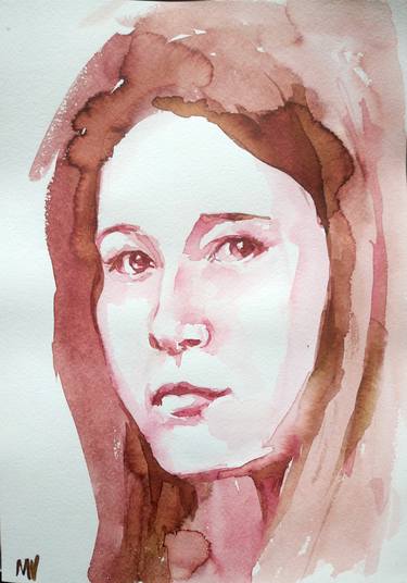 Print of Portrait Paintings by Margaryta Verkhovets