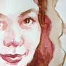 Watercolour on paper painted art. 21x29,5cm
Portrait of a romantic young girl in watercolour.
Unframed, signed on back and font.
Colour may slightly vary due to photographic lighting sources or your monitor settings
