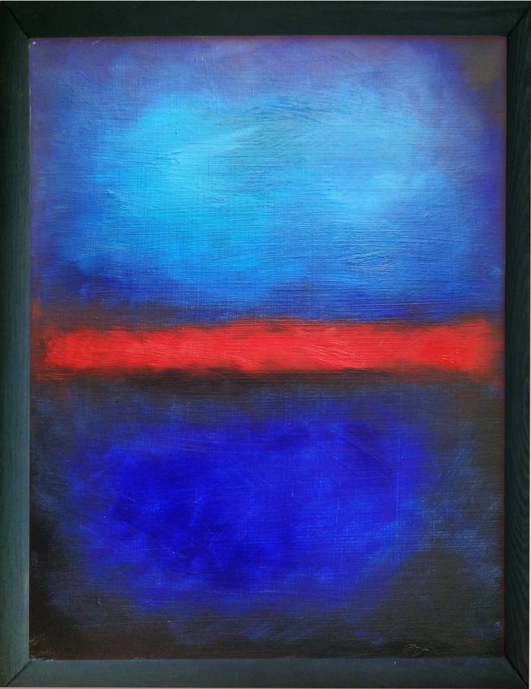 Original Figurative Abstract Painting by Margaryta Verkhovets