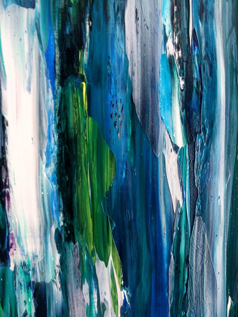 Original Surrealism Abstract Painting by Margaryta Verkhovets