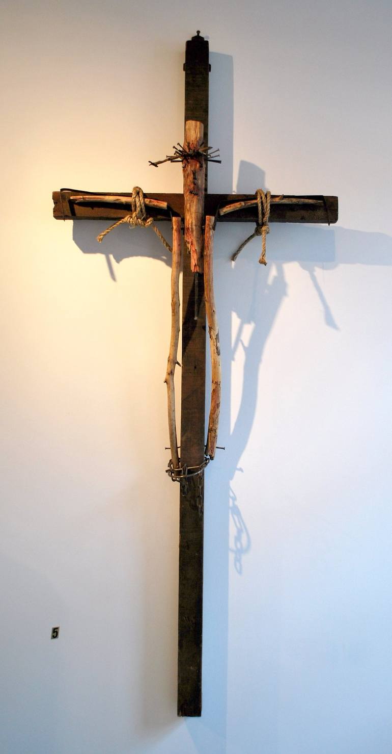 Original Religious Sculpture by Louise Parenteau