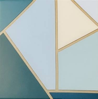 Original Abstract Geometric Paintings by Amy Gray