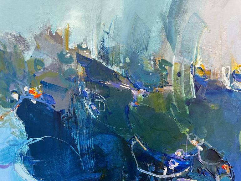 Original Contemporary Abstract Painting by Lionel Chevalier