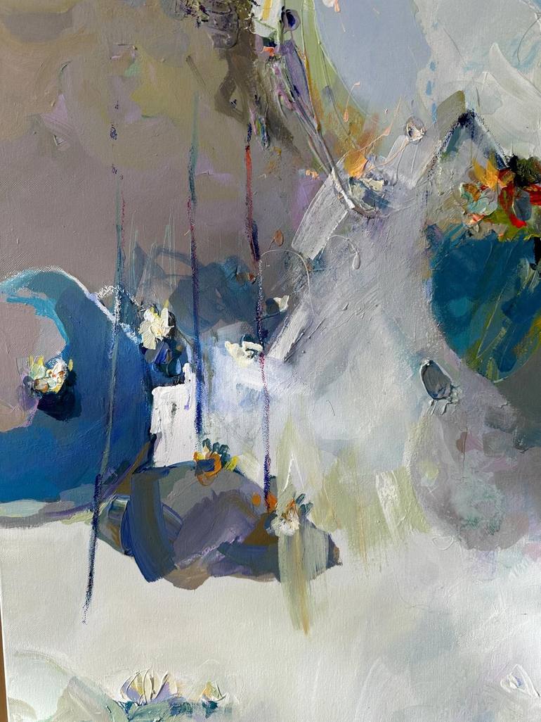 Original Contemporary Abstract Painting by Lionel Chevalier