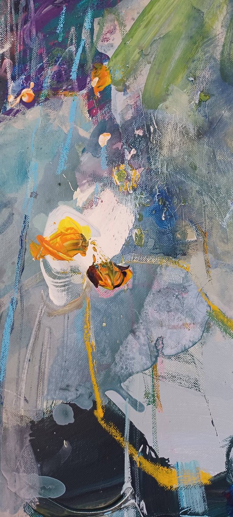 Original Contemporary Abstract Painting by Lionel Chevalier