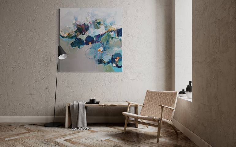 Original Contemporary Abstract Painting by Lionel Chevalier