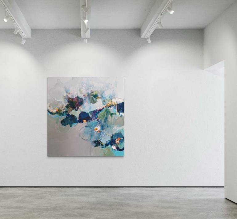 Original Contemporary Abstract Painting by Lionel Chevalier