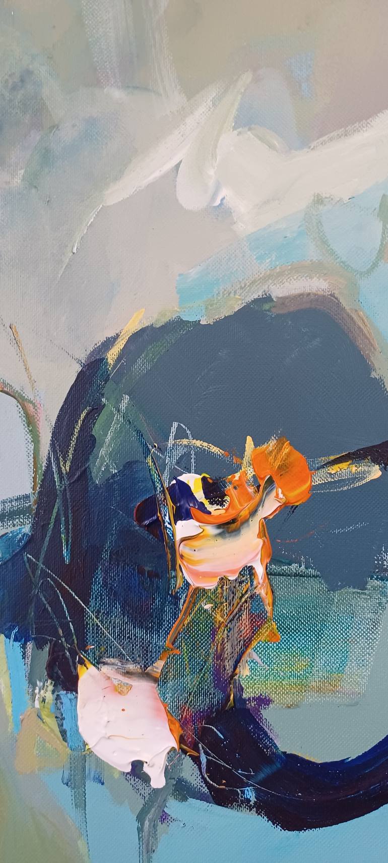 Original Contemporary Abstract Painting by Lionel Chevalier