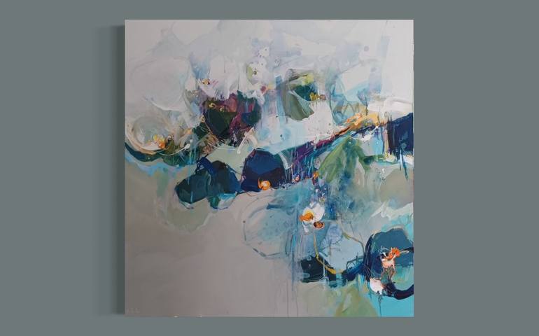 Original Contemporary Abstract Painting by Lionel Chevalier
