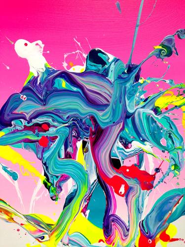 Original Abstract Paintings by Alex Voinea