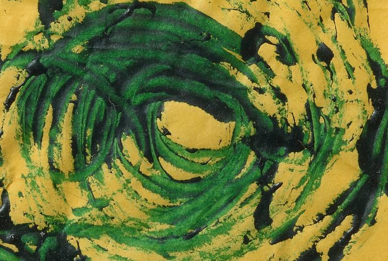 Original Abstract Expressionism Abstract Painting by Persi Darukhanawala Frsa