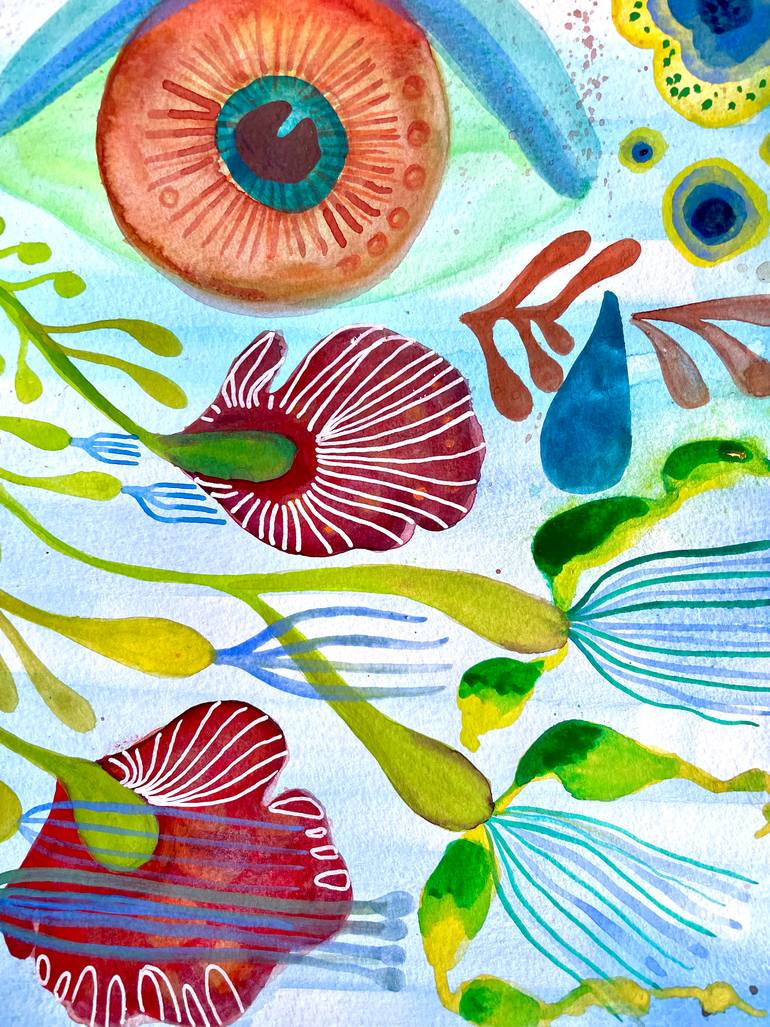 Original Abstract Expressionism Abstract Painting by Noelle Correia