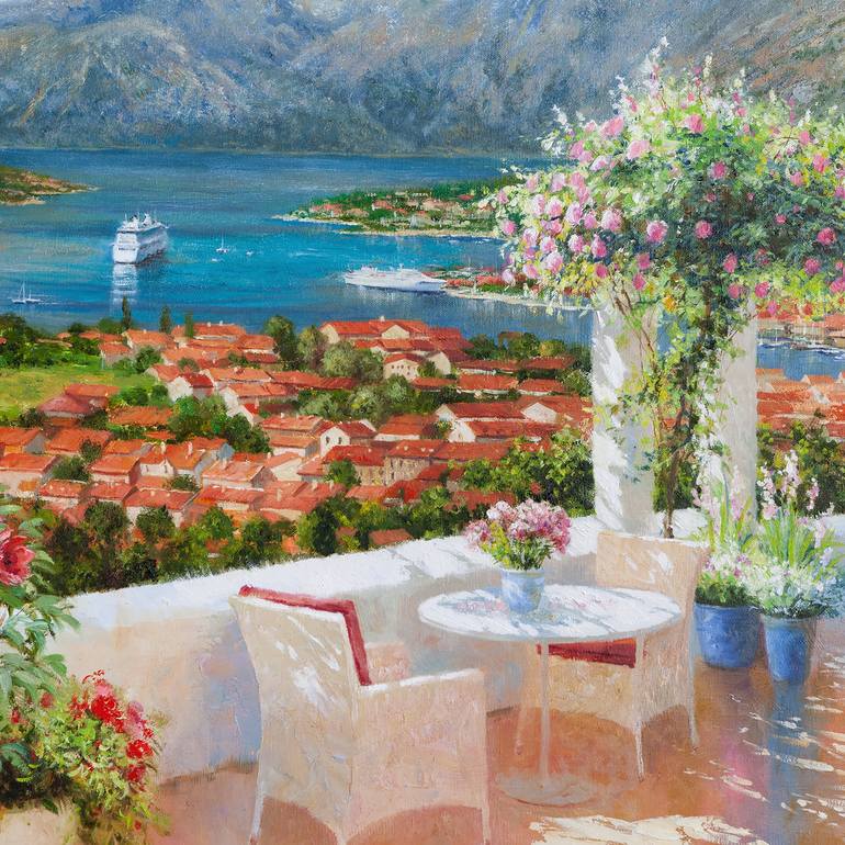 Original Fine Art Landscape Painting by Ira Volkova