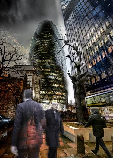 3: St Mary Axe (Gherkin) from Undershaft thumb