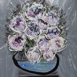 Floral - Black Vase 1 by Annette Spinks