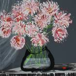 Floral 3 My Dad's Dahlias by Annette Spinks