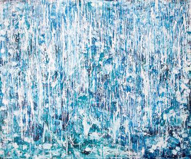 Rain - Large Blue Abstract thumb