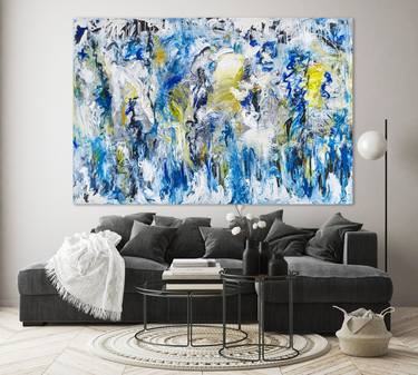Original Abstract Expressionism Abstract Paintings by Annette Spinks