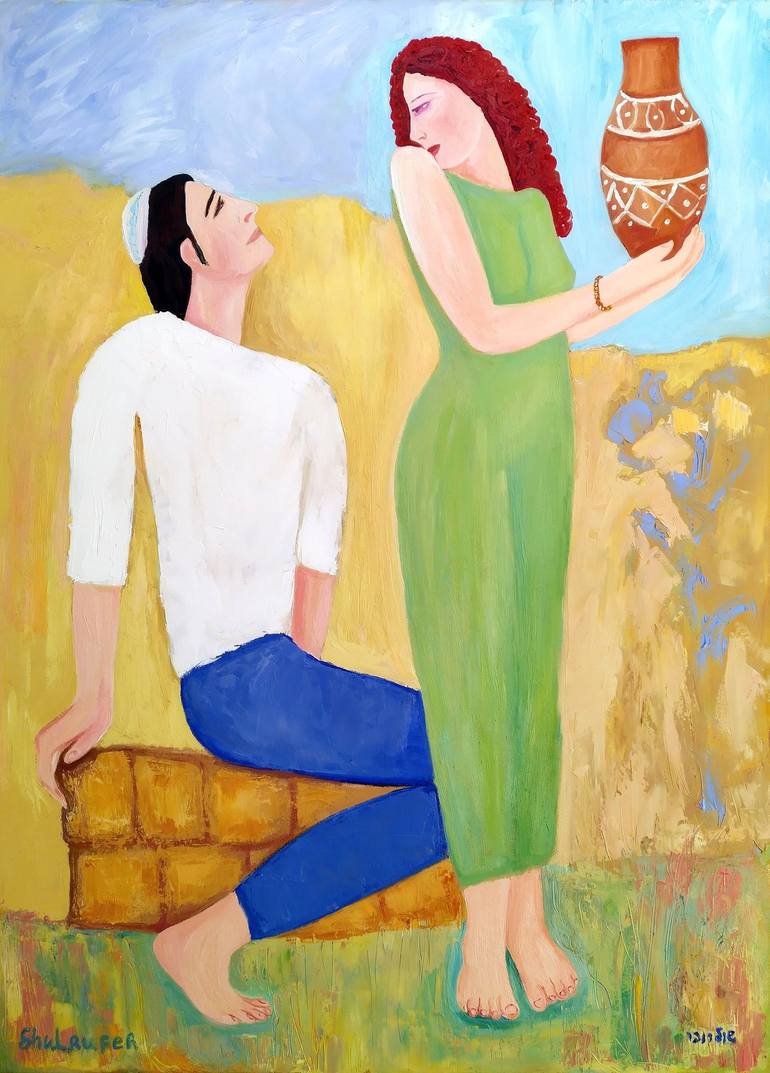 Original Conceptual World Culture Paintings by Janna Shulrufer