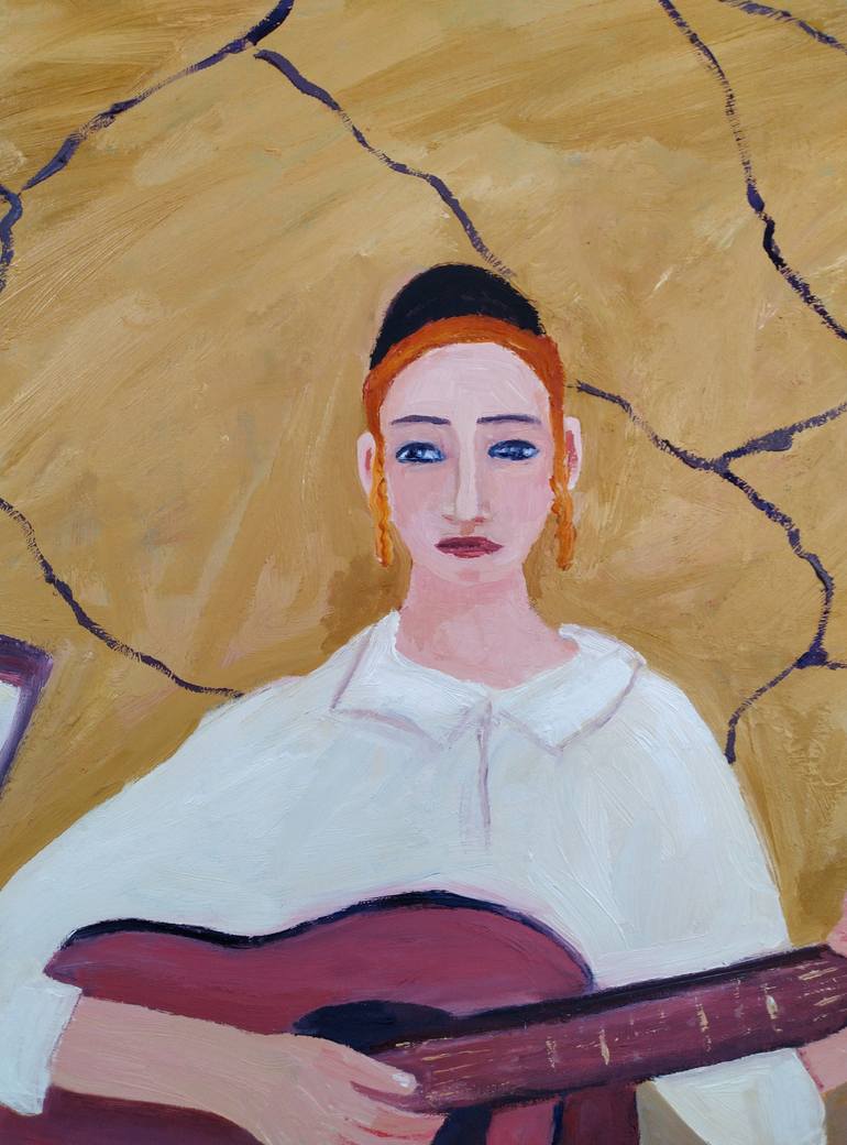 Original Conceptual Music Painting by Janna Shulrufer