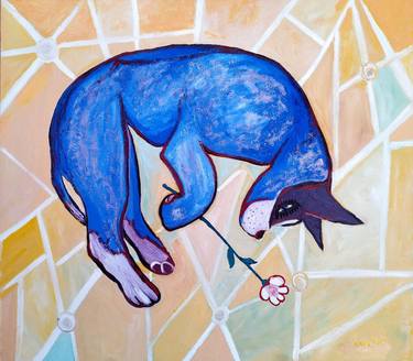 Original Conceptual Animal Paintings by Janna Shulrufer