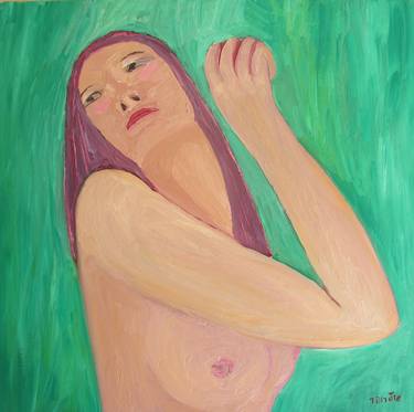 Original Expressionism Nude Paintings by Janna Shulrufer