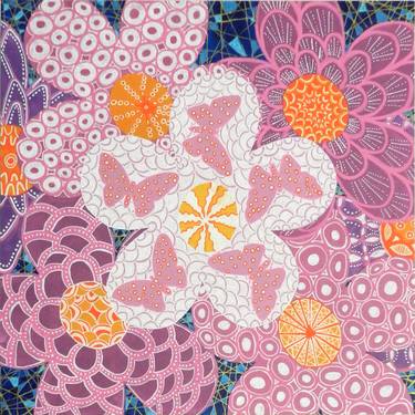 Print of Floral Paintings by Caroline Rager