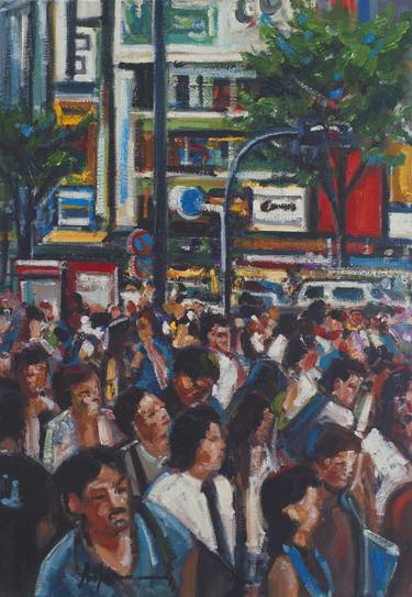 Print of Figurative Cities Paintings by Ana Subirana