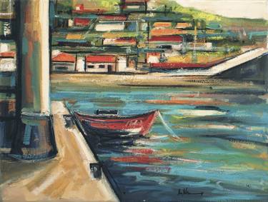 Print of Impressionism Boat Paintings by Ana Subirana