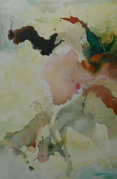 Original Abstract Animal Paintings by Kate Hunt