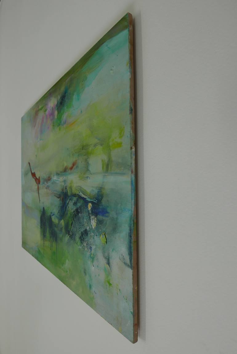 Original Abstract Landscape Painting by Kate Hunt