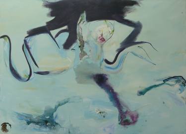 Original Abstract Expressionism Abstract Paintings by Kate Hunt