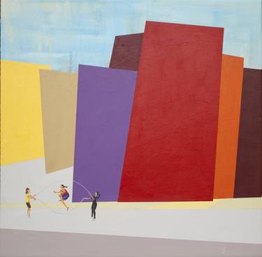 Saatchi Art Artist Felix Burgos; Painting, “Double Dutch” #art