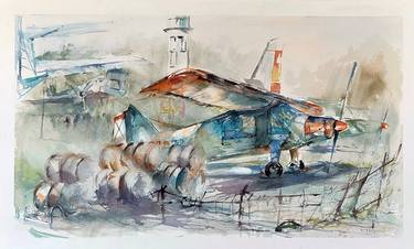 Original Aeroplane Paintings by Maylu García