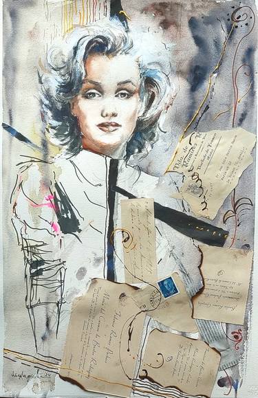 Print of Portrait Mixed Media by Maylu García