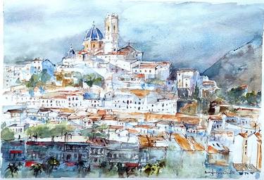 Original Cities Paintings by Maylu García