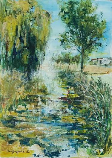 Print of Impressionism Nature Paintings by Maylu García
