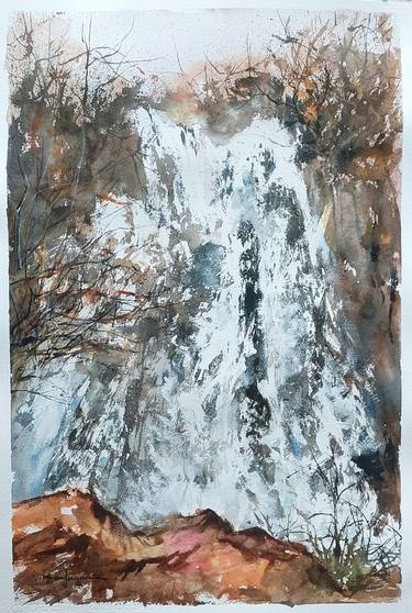 Original Impressionism Nature Painting by Maylu  García