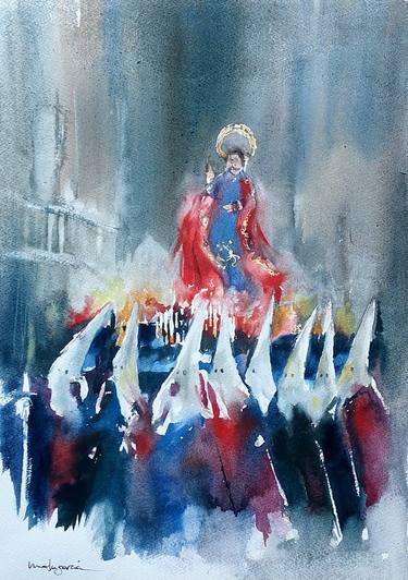 Original Impressionism Pop Culture/Celebrity Painting by Maylu  García