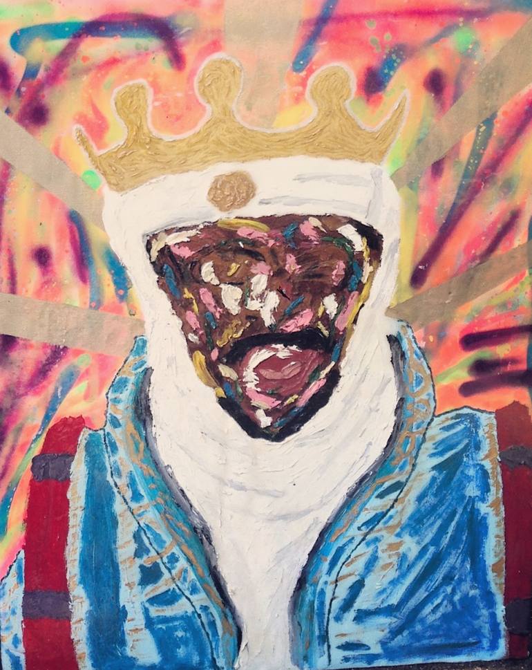 Mansa Musa 2 Painting by James McClue | Saatchi Art