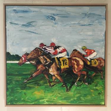 Original Modern Horse Paintings by Jo White