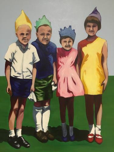 Original Children Painting by Jo White